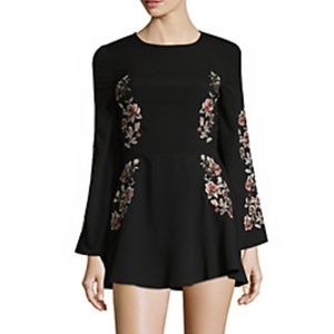 Zoe & Sam Floral Embroidery Dress